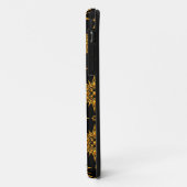 Geel en zwart Star-patroon Case-Mate iPhone Case (Achterkant/links)