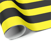 Geel en zwart strippapier cadeaupapier (Rol Hoek)