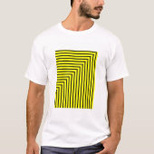 Geel en zwart t-shirt (Voorkant)