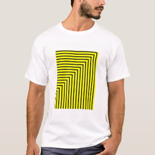Geel en zwart t-shirt