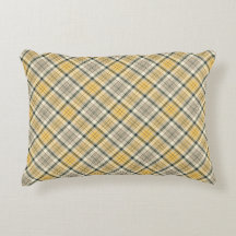Geel en zwart Urbanite Plaid