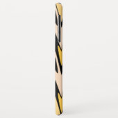 Geel en zwart Zigzag Abstract Chevron Case-Mate iPhone Case (Achterkant/links)