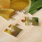 Geel Engels Roos Legpuzzel (Zijkant)