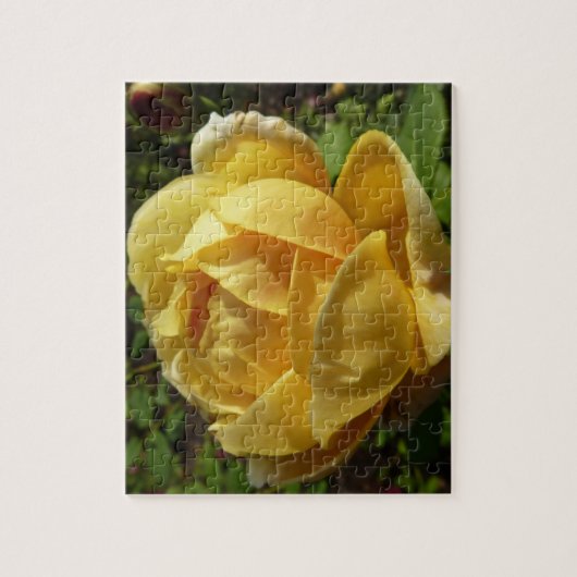 Geel Engels Roos Legpuzzel (Verticaal)