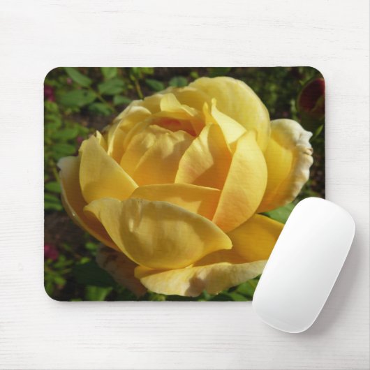 Geel Engels Roos Muismat (Met muis)