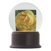 Geel Engels Roos Sneeuwbol (Achterkant)