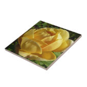 Geel Engels Roos Tegeltje (Zijkant)