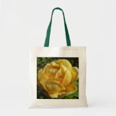Geel Engels Roos Tote Bag (Voorkant)