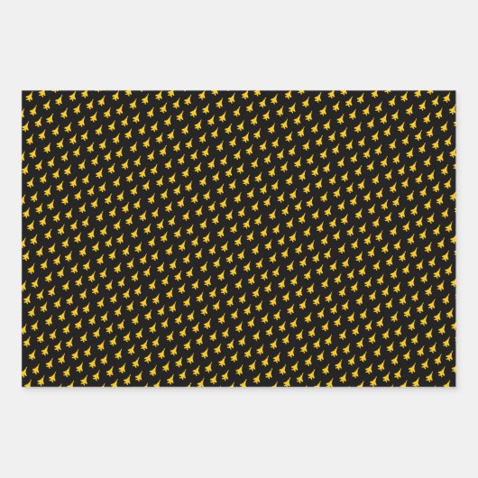 Geel F-15E Strike Eagle Rocket Squadron Inpakpapier Vel (Voorkant 2)