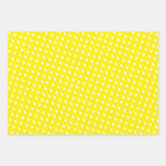 Geel F-15E Strike Eagle Rocket Squadron Inpakpapier Vel (Voorkant)