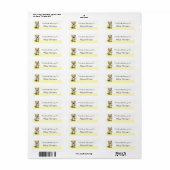 Geel Fairy Beer Bookplate Label (Full Sheet)