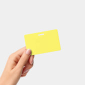 Geel #FFF555, Golden Glow Badge (Handheld)