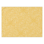 Geel Floral Garland Pattern Tafelkleed (Voorkant (Horizontaal))
