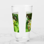 Geel Frangipani-boom, Drink-glas Glas (Links)