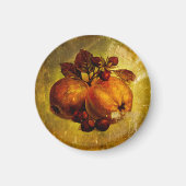 geel fruit magneet (Voorkant)