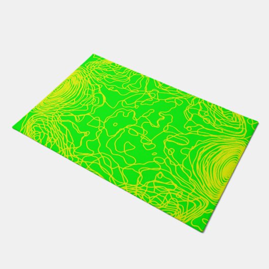 Geel Garen Deurmat (Schuin)