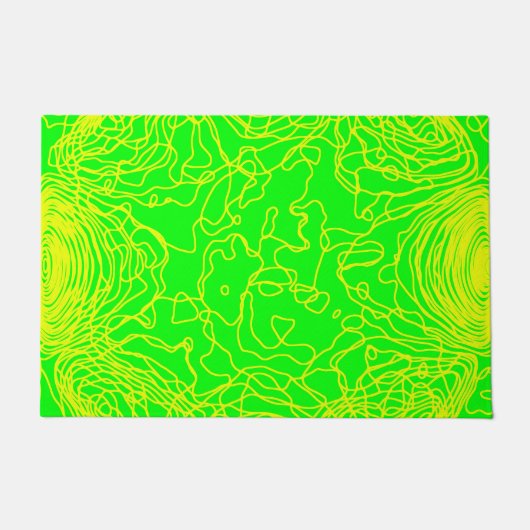 Geel Garen Deurmat (Voorkant)