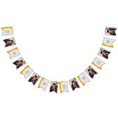 Geel gebogen Lijst Foto Afstuderen Vlaggetjes (Alle)