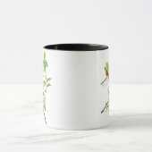 Geel gebrande Warbler John Audubon Birds America Mok (Midden)