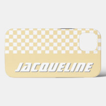 Geel gecontroleerd patroon