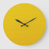 geel geel geel grote klok (Voorkant)