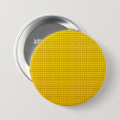 geel geel geel ronde button 7,6 cm (Voorkant /achterkant)