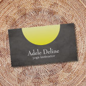 Geel Geel Geel Visitekaartje Instructeur