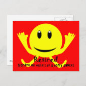 "GEEL GEEL GEMOTIVEERD" BRIEFKAART (Voorkant / Achterkant)