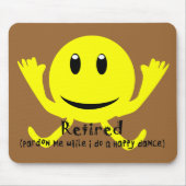 "GEEL GEEL GEMOTIVEERD" MUISMAT (Voorkant)