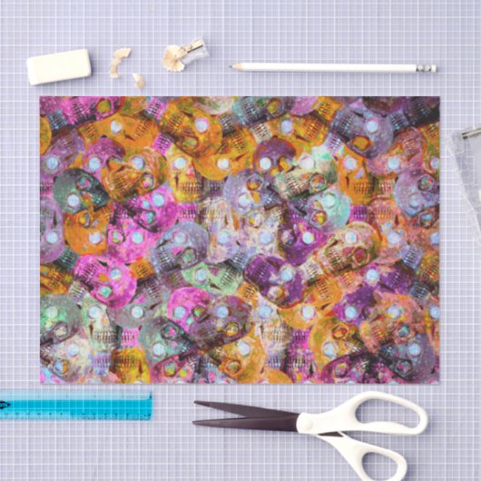 Geel Geel Goud Roze stijl Tissuepapier (Craft)