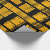 Geel geel papier met glanzend opvulpapier (Hoek)