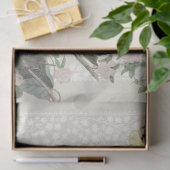 Geel gehakt vogelnestvlinder Ontvlechtingsruimte Tissuepapier (Geschenk)