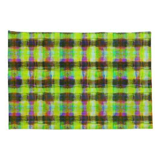 Geel gekleurd afdrukken kussensloop (Achterkant-Rechts)