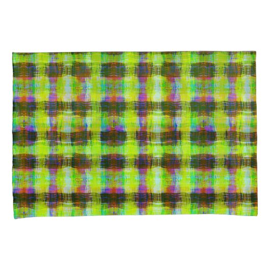 Geel gekleurd afdrukken kussensloop (Voorkant-Rechts)