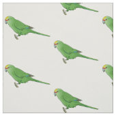 Geel gekroond Kakariki Stof (Swatch)