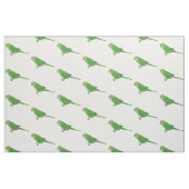 Geel gekroond Kakariki Stof (Fat Quarter)