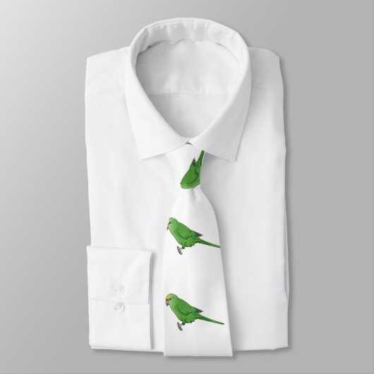 Geel gekroond Kakariki Stropdas (Gebonden)