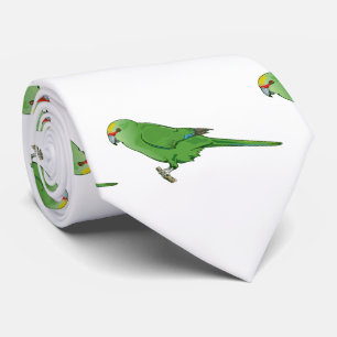 Geel gekroond Kakariki Stropdas