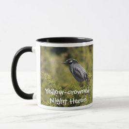 Geel gekroonde Night Heron Mok
