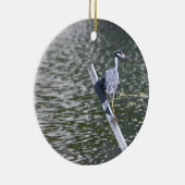 Geel-gekroonde Night Heron Ornament (Rechts)