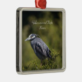 Geel gekroonde Night Heron Ornament (Rechts)