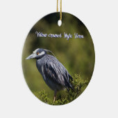 Geel-gekroonde Night Heron Ornament (Rechts)
