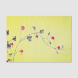 GEEL GELAAGD weefselpapier Tissuepapier