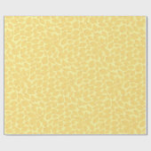 Geel gele glanzen boven pasteel cadeaupapier (Vlak)