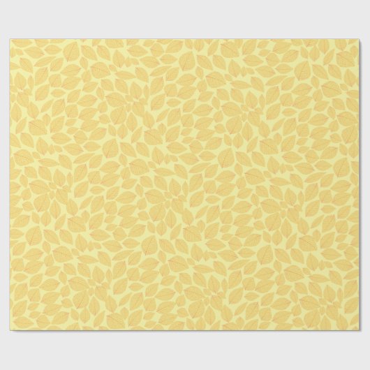 Geel gele glanzen boven pasteel cadeaupapier (Vlak)