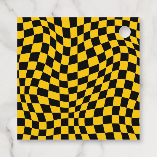 Geel Gelukkige Glimlach Jongen 1e Verjaardag Dank  Bedankjes Labels (Achterkant)