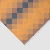 Geel, geometrisch, levendig, abstract trendpatroon tissuepapier (Detail)