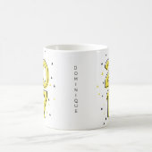 Geel Geometrisch Patroon Custom Class van 2017 Mok (Center)