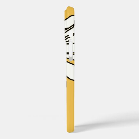 geel gepersonaliseerd Case-Mate iPhone case (Achterkant / Links)