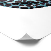 Geel gepotte kikkerafdrukken Digitale | Wandafdruk Poster (Hoek)